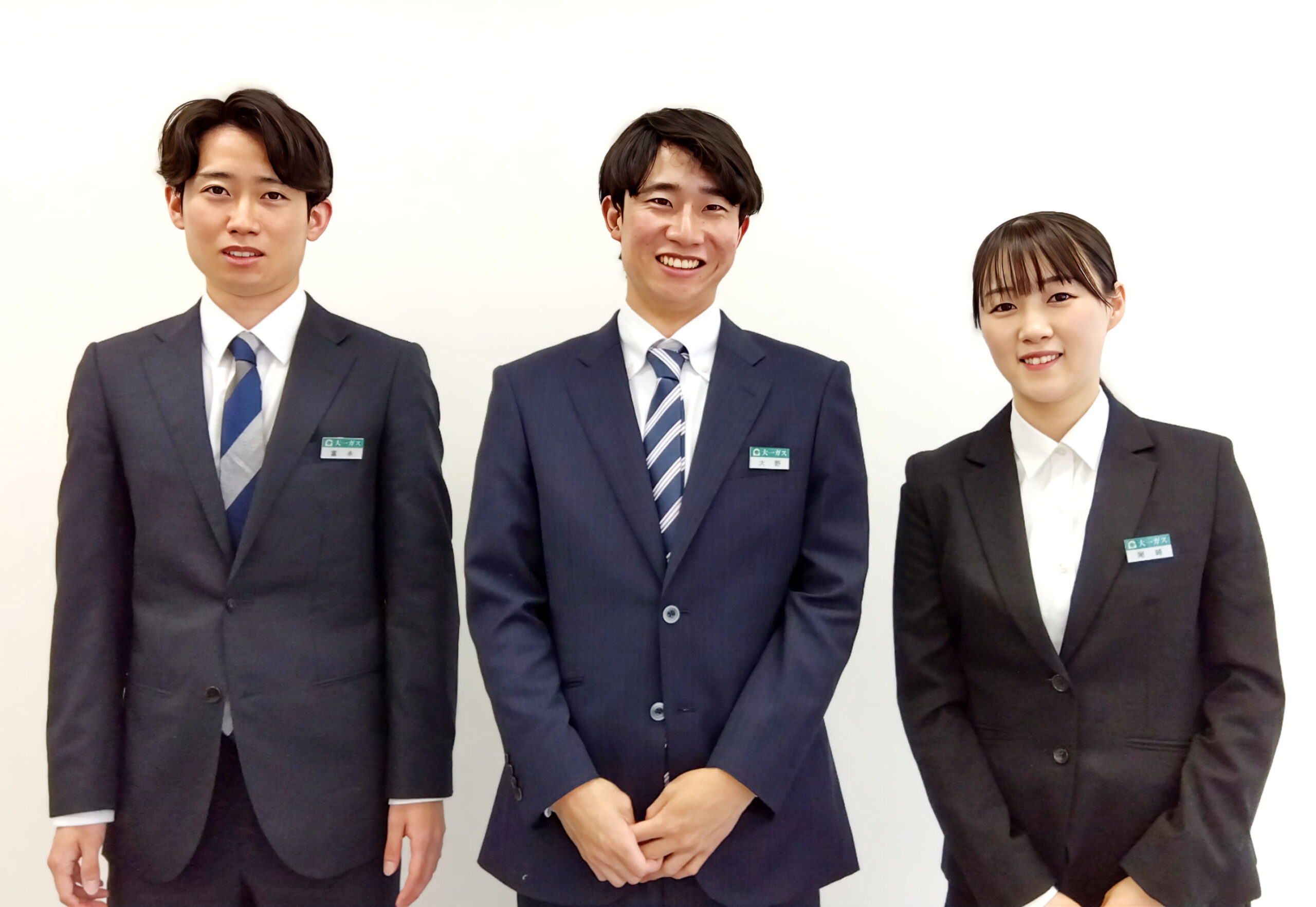 3名の新入社員