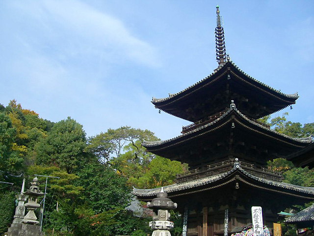 師走の石手寺