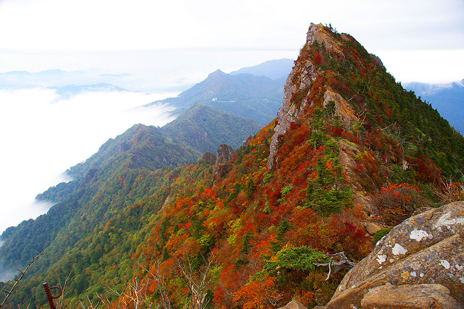 石鎚山（西条市・久万高原町）